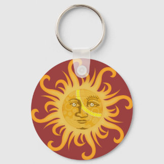 Suryadev : Die Sonne Schlüsselanhänger