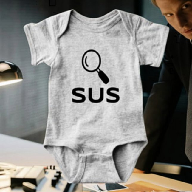 SUS Baby Bodysuit - für den kleinsten Verdächtigen Strampler (Von Creator hochgeladen)