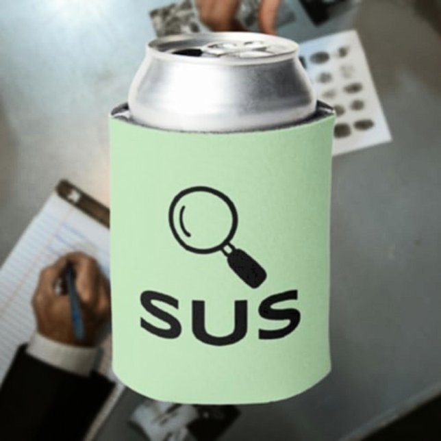 SUS Can Cooler - Suspicious Vibes for Icy Drinks Dosenkühler (Von Creator hochgeladen)