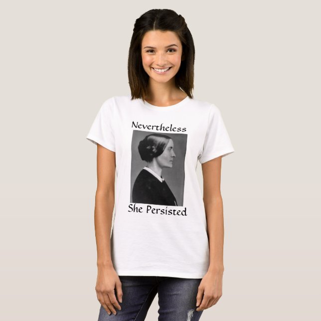 Susan B. Anthony - sie bestand fort! T-Shirt (Vorne ganz)