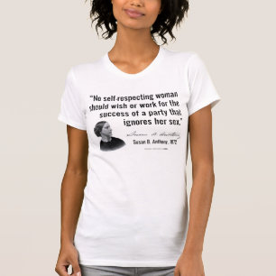 Susan B. Anthony Talks vom Grab T-Shirt