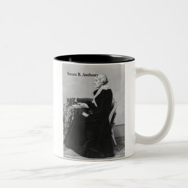 Susan B. Anthony - wahrer Feminist - Tasse (Rechts)