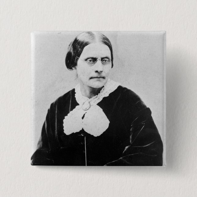 Susan Brownell Anthony c.1871 Button (Vorderseite)