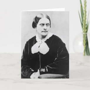 Susan Brownell Anthony c.1871 Karte