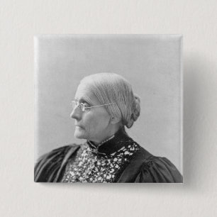 Susan Brownell Anthony c.1890-1906 Button