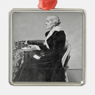 Susan Brownell Anthony Silbernes Ornament
