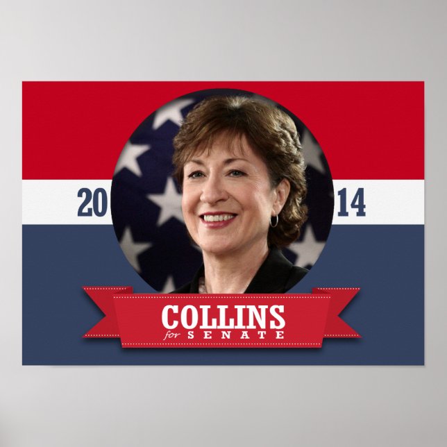 SUSAN COLLINS CAMPAIGN POSTER (Vorne)