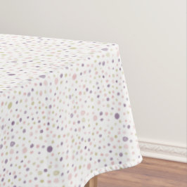 Susan Confetti Watercolor Dots Table Tuch Tischdecke