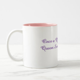 Susan sanfte Queen-Tasse. Royalität Vertrauen insp Zweifarbige Tasse