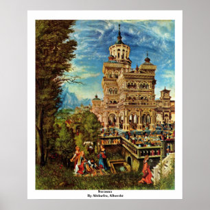 Susanna durch Altdorfer, Albrecht Poster