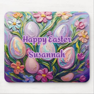 SUSANNAH ~ 3D OSTEREIER Blumen ~ Mousepad