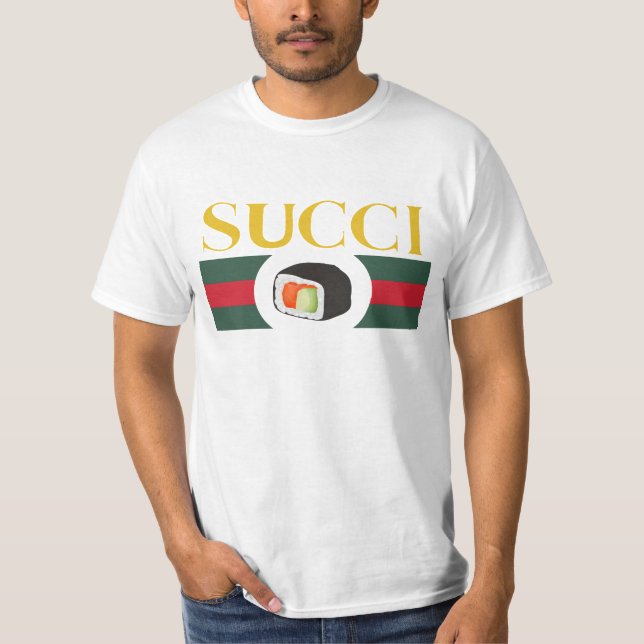 Suschi Lovers Funny gnocchi Logo neues Geschenk T-Shirt (Vorderseite)