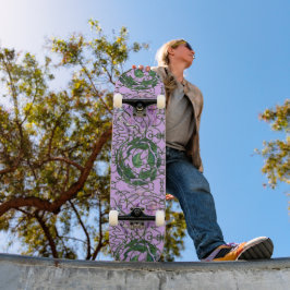 Susea Blu studios Earth Vine Skateboard Deck