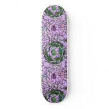 Susea Blu studios Earth Vine Skateboard Deck