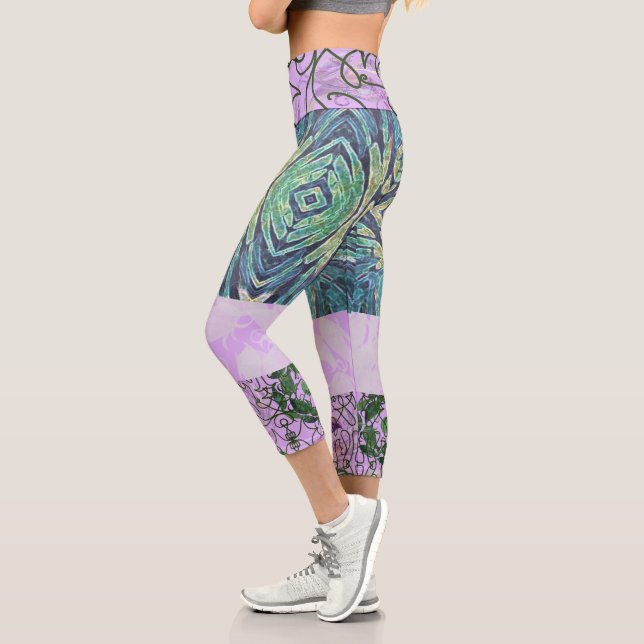 Susea Blu studios Elemental Kaleidoscope Leggings (Links)