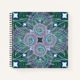 Susea Blu Studios Feather Notebook Notizbuch