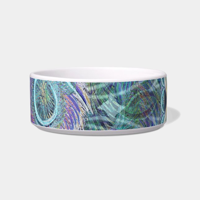 Susea Blu Studios Feather Pet Bowl Napf (Rechts)