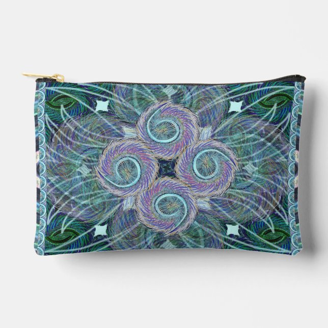 Susea Blu Studios Feather Pouch (klein) Zubehörtasche (Vorderseite)