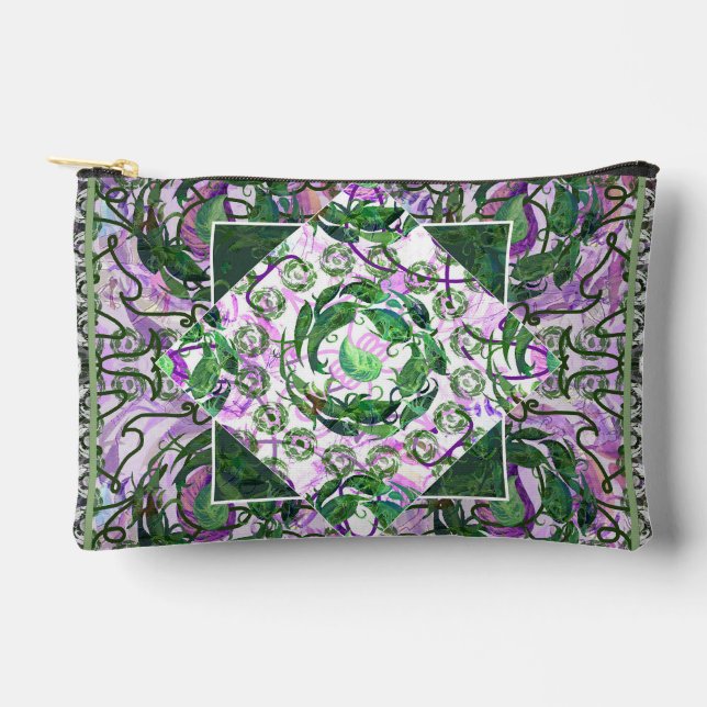 Susea Blu Studios Garden Pouch (klein) Zubehörtasche (Vorderseite)