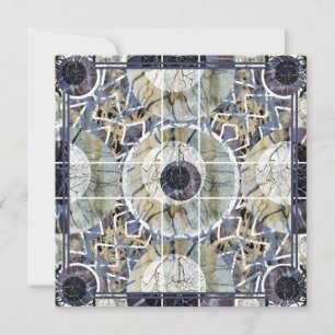 Susea Blu Studios Lightning Mandela Card Karte