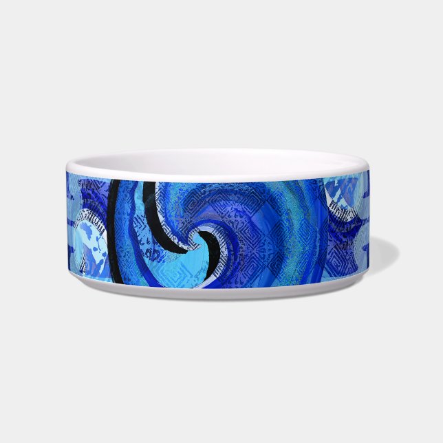 Susea Blu Studios Wave Pet Bowl Napf (Vorderseite)