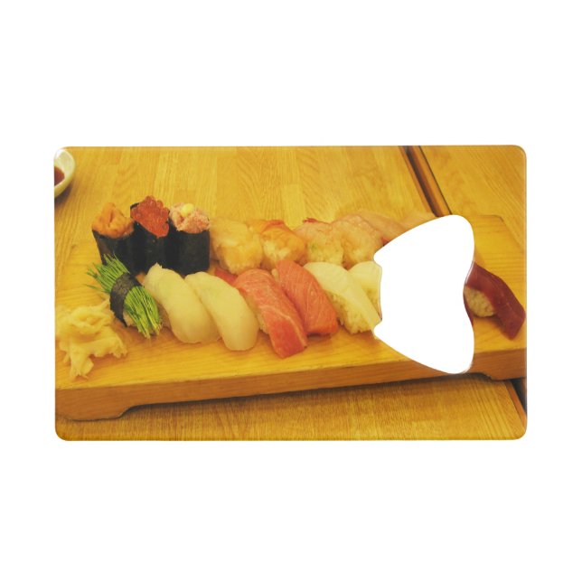 Sushi 司 geldbeutel flaschenöffner (Vorderseite (Horizontal))