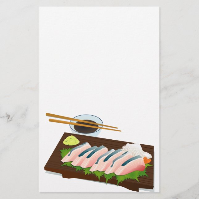 Sushi-2-Stationery Briefpapier (Vorderseite)