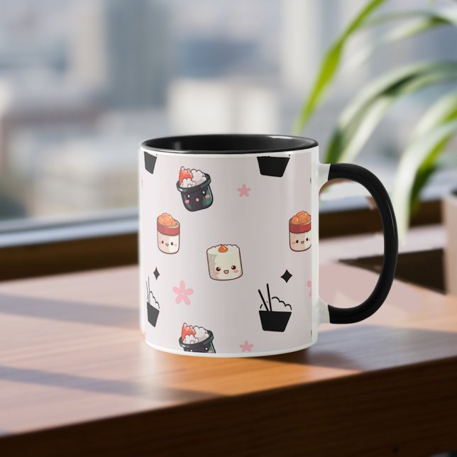 Sushi ad Rice Kawaii Tasse (Von Creator hochgeladen)