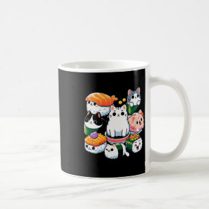 Sushi Anime Cat Sushi Lover Geschenk Kaffeetasse