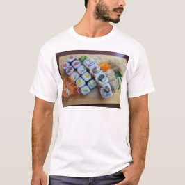 Sushi Asia Rice Fish Food Sea T-Shirt