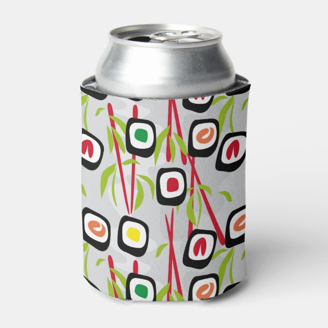Sushi Background Dosenkühler (Kanne Vorderseite)