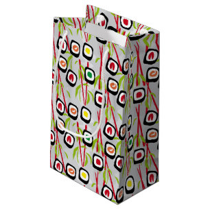 Sushi Background Kleine Geschenktüte