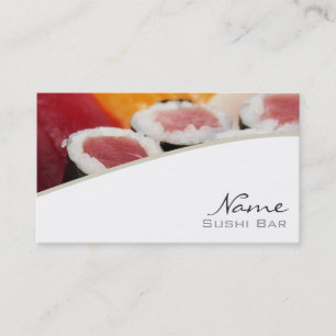 Sushi Bar Business Card Visitenkarte