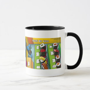 Sushi Bar Exam T-Shirts Tasse Karten Geschenke usw