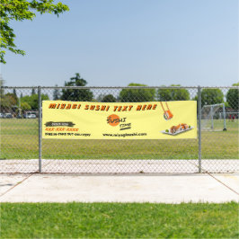 Sushi Bar Restaurant individuell zubereiten Große Banner