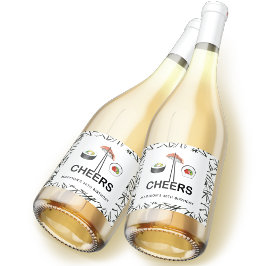 Sushi Birthday Party Personalisiert Cheers