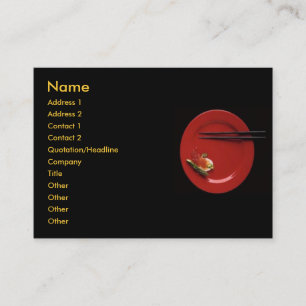 Sushi Business Card Visitenkarte