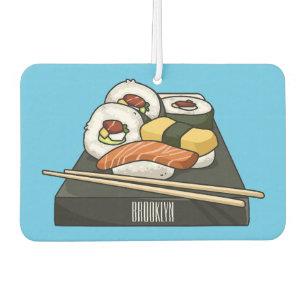 Sushi-Cartoon-Abbildung Autolufterfrischer