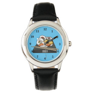 Sushi Cartoon-Illustration Armbanduhr