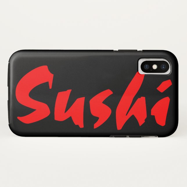 Sushi Case-Mate iPhone Hülle (Rückseite (Horizontal))
