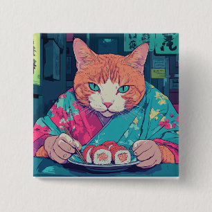 SUSHI CAT BUTTON