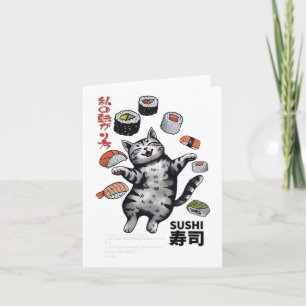 Sushi Cat Harajuku Tokyo Japan Cat Caf Karte