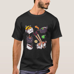 Sushi Cat Japanischer Feinschmecker Anime Lover Cr T-Shirt