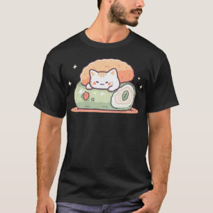 Sushi Cat Kawaii T-Shirt
