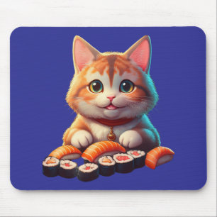 Sushi Cat Mousepad