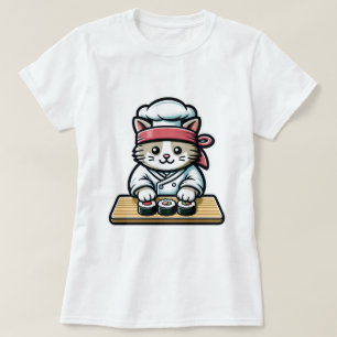 Sushi Cat - Niedliche und lustige Katze Pinakothek T-Shirt