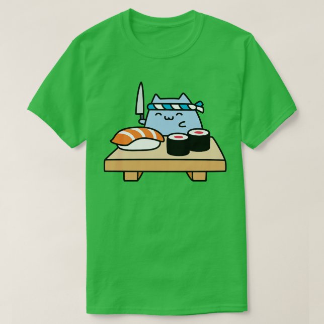 Sushi Cat T-Shirt (Design vorne)