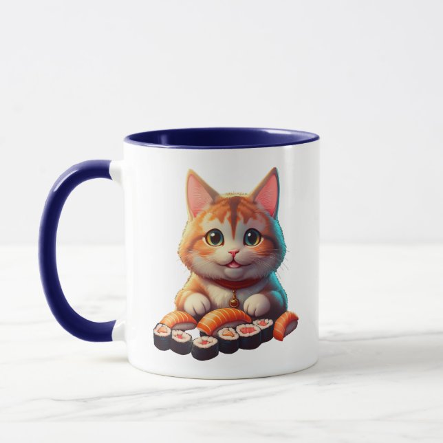 Sushi Cat Tasse (Links)