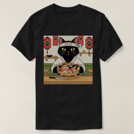 Sushi-Chef-Katze  T-Shirt