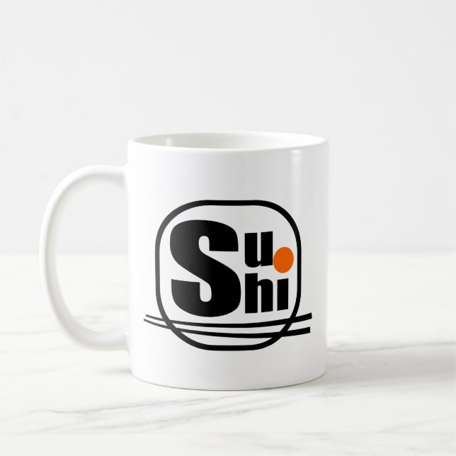 Sushi Coffee Tasse (Links)